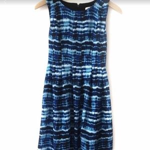 Calvin Klein tie dye fit & flare scuba 14W 16W